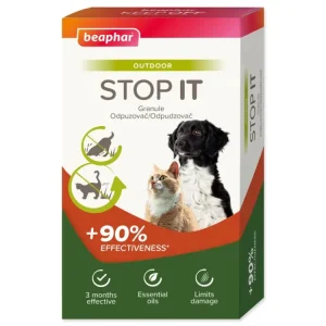 Nová Kolekce Granule Beaphar STOP IT odpuzovač venkovní pro psy a kočky 2x200g