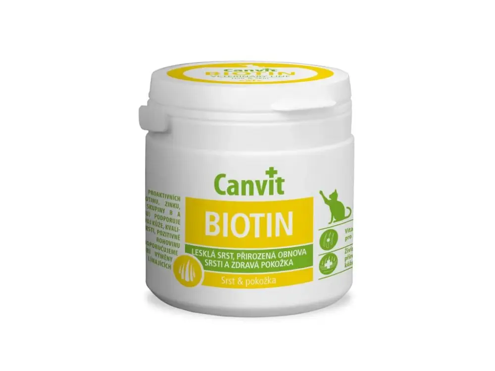 Canvit Biotin pro kočky tbl 100 g Akční Cena