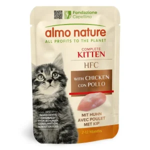 Almo Nature HFC Kitten - s kuřecím 55g Super Cena