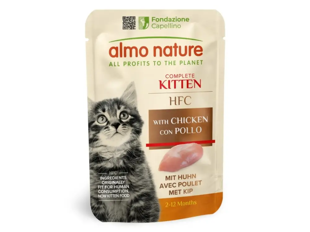 Almo Nature HFC Kitten - s kuřecím 55g Super Cena