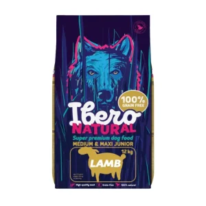 Akční Cena Ibero Grain-free Dog Medium & Maxi Junior Lamb - 12kg