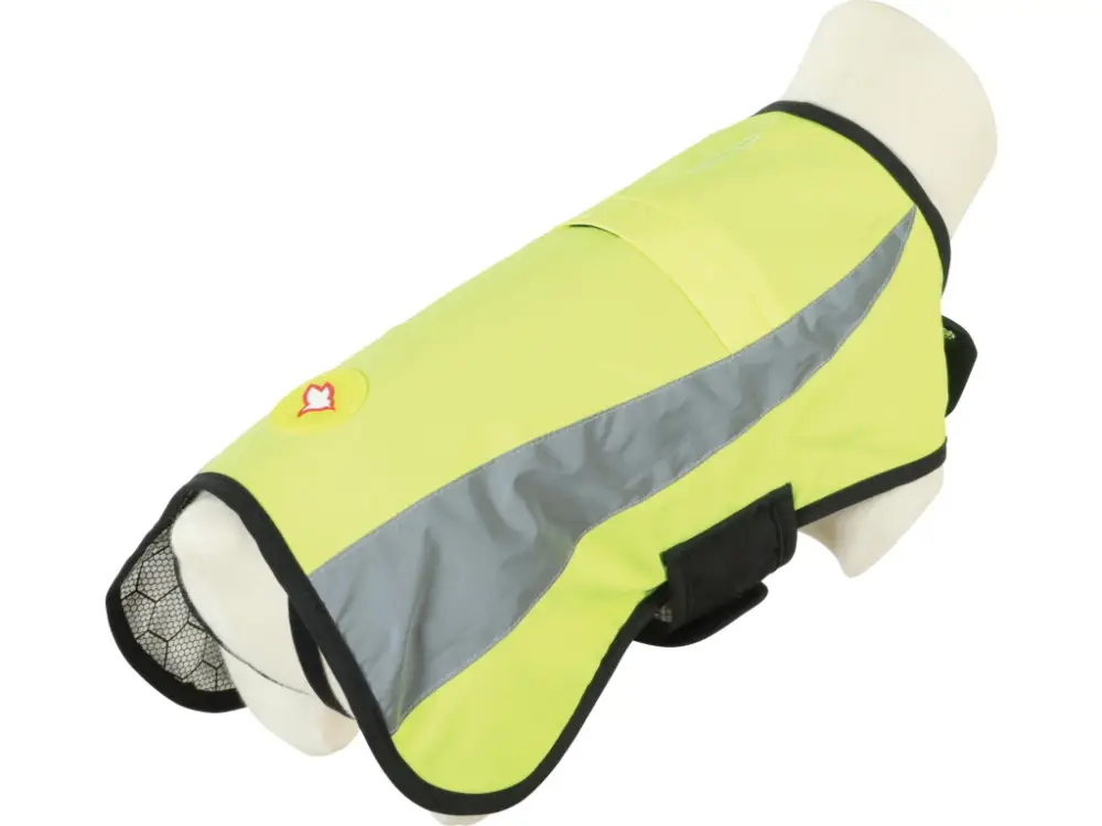 Obleček bunda pro psy REFLEXNÍ žlutá 35cm Zolux Přímo Od Výrobce