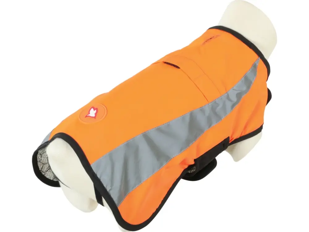 Nakupujte Hned Obleček bunda pro psy REFLEXNÍ oranžová 55cm Zolux