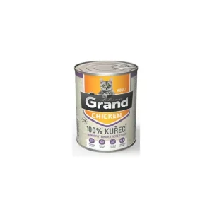 Tovární Cena GRAND konz. deluxe kočka drůbeží 400g