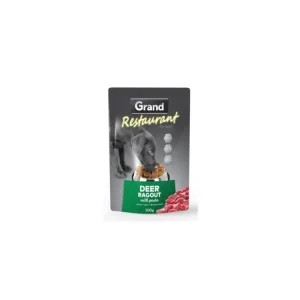 GRAND kaps. deluxe pes Restaur. jelení ragú 300g Poslední Šance