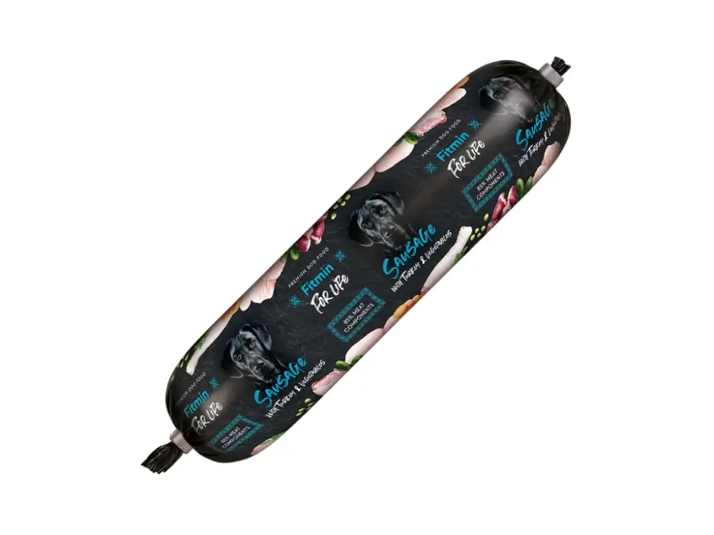 Fitmin For Life Krůtí salám se zeleninou pro psy 900 g Nová Kolekce