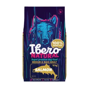 Ibero Grain-free Dog Medium & Maxi Adult Salmon - 12kg Ověřený
