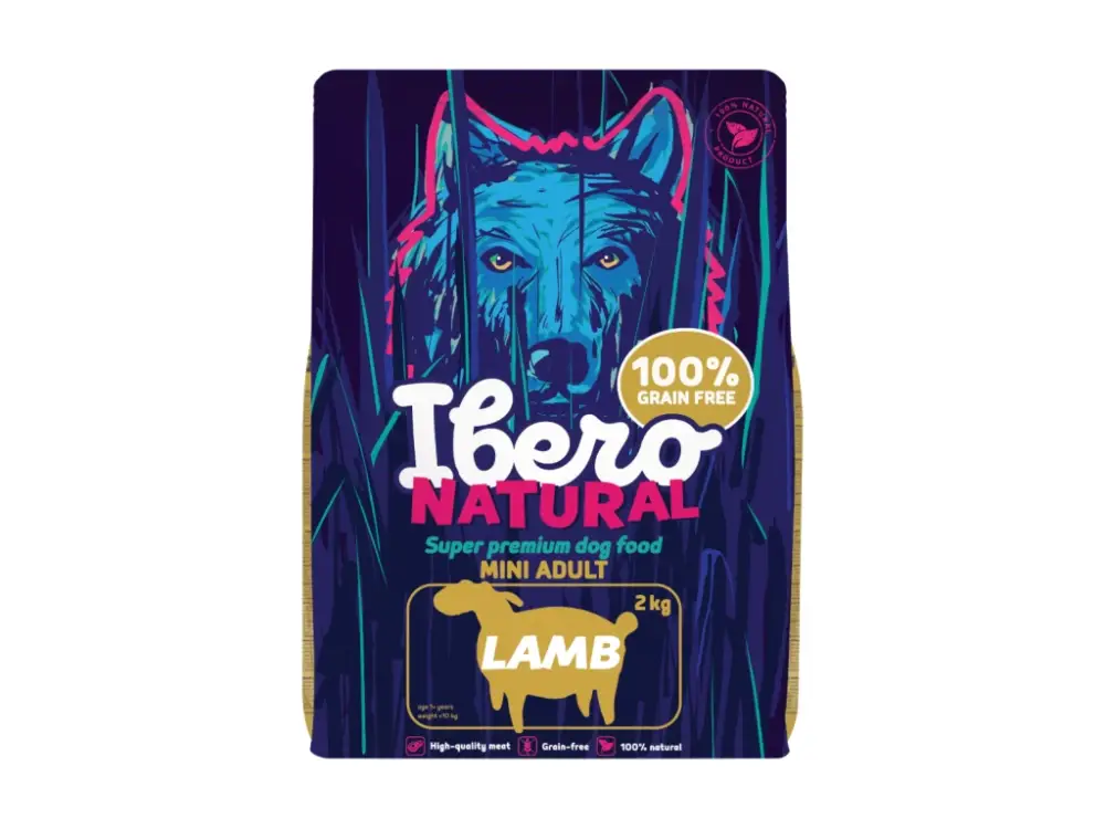 Omezená Nabídka Ibero Grain-free Dog Mini Adult Lamb - 2kg