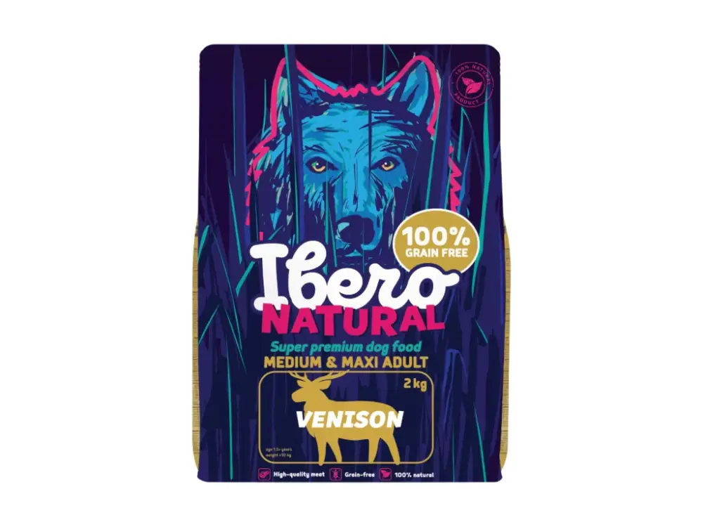 Super Cena Ibero Grain-free Dog Medium & Maxi Adult Venison - 2kg