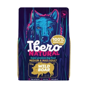 Ibero Grain-free Dog Medium & Maxi Adult Wild Boar - 2kg Ověřený