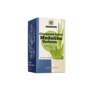 Sonnentor Citronová tráva Meduňka Verbena bio čaj 21,6g Nejlepší Volba