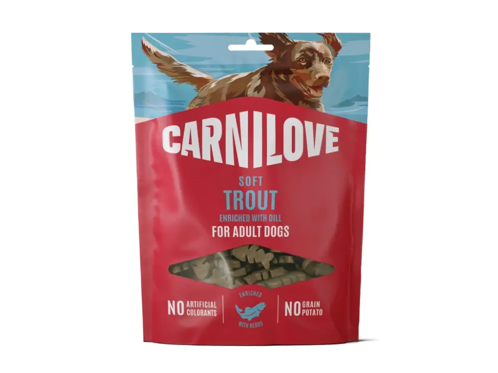 Carnilove Dog Soft pamlsek Pstruh + kopr 200g Top Prodej