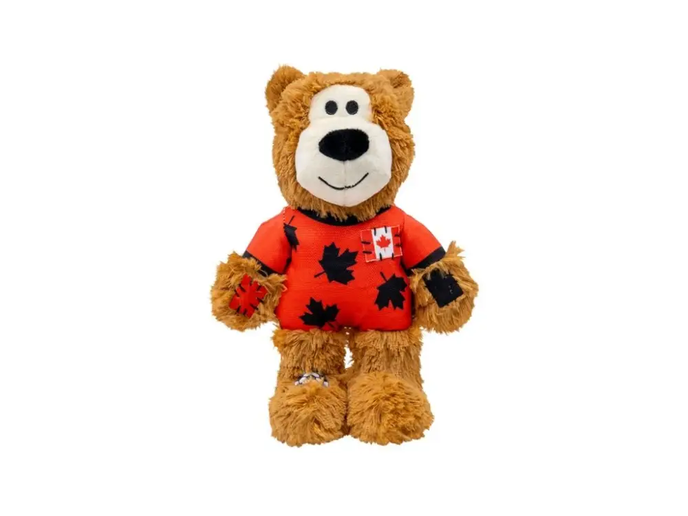 Akce Hračka plyš KONG Wild Knots Sport Bear - Kanada