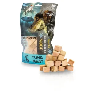 Ověřený KIDDOG SUPER PREMIUM 100% tuňák - kusy čistého masa sušené mrazem 50 g