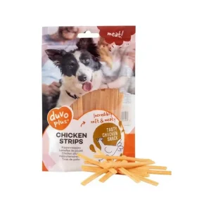 Duvo+ dog Meat! Chicken strips 80 g Časově Omezené