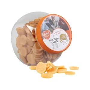 Jen Po Omezenou Doba Duvo+ dog Meat! Chicken chips 500 g
