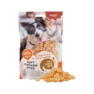 Duvo+ dog Meat! Soft chicken bites 200 g Cenová Bomba