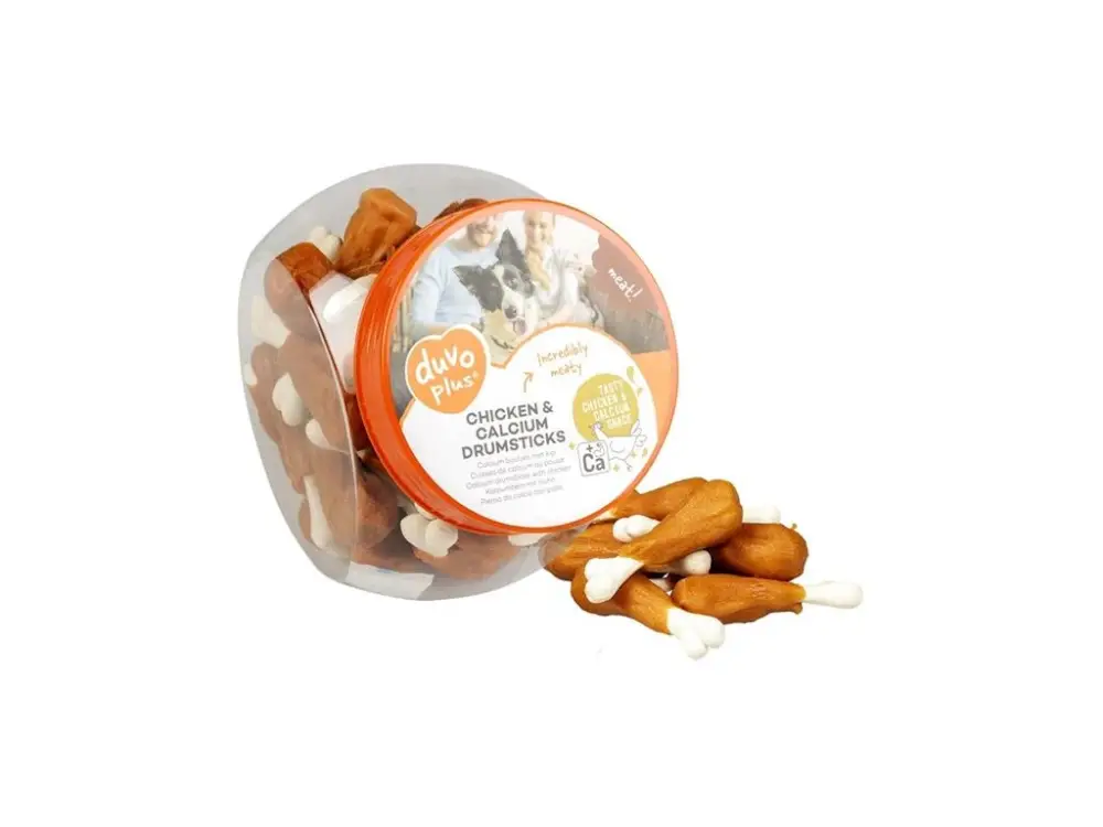 Duvo+ dog Meat! Chicken & calcium drumsticks 500 g Přímo Od Výrobce