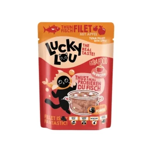 Cenový Hit Lucky Lou Extra Food Filet z tuňáka s jablkem ve vývaru 70 g