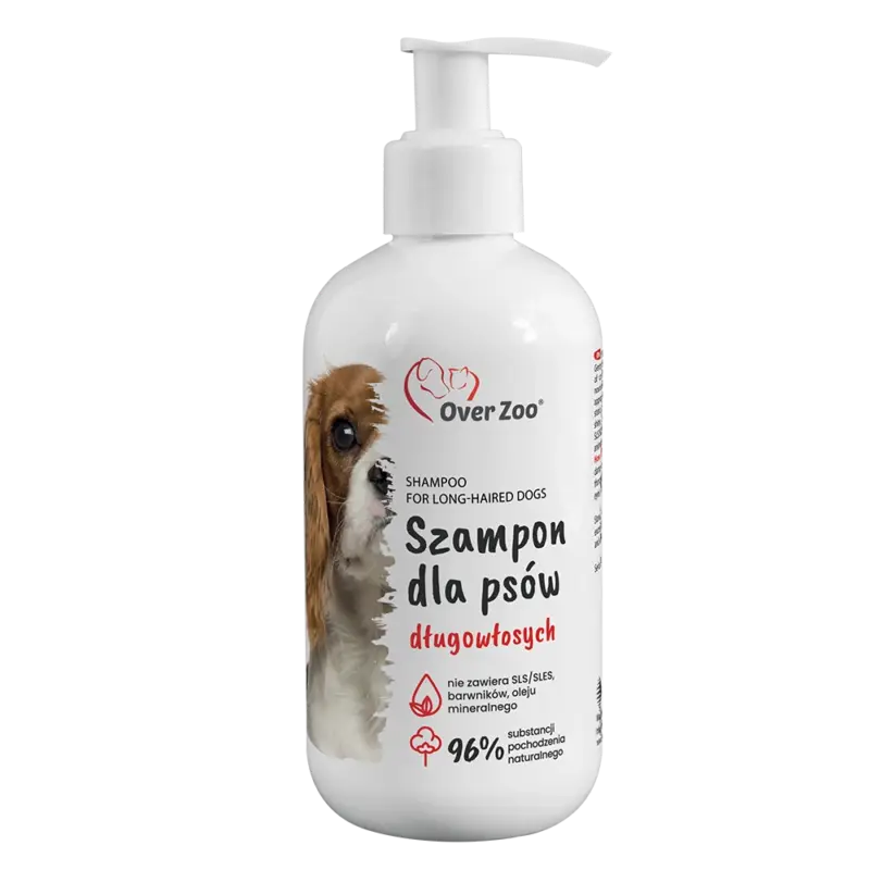OVER ZOO Šampon pro dlouhosrsté psy 250ml Výhodná Nabídka