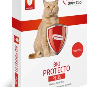 Rychlé Dodání OVER ZOO BIO PROTECTO Plus obojek pro kočky 35cm