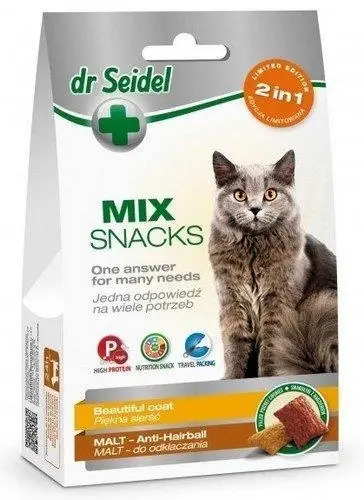 Kup Teď Dr. Seidel Delicacies 2v1 pro krásnou srst 60g