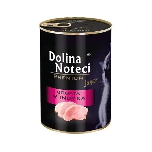 Dolina Noteci Premium Junior pro kočky s vysokým obsahem krůtího masa 400g Nejlepší Volba