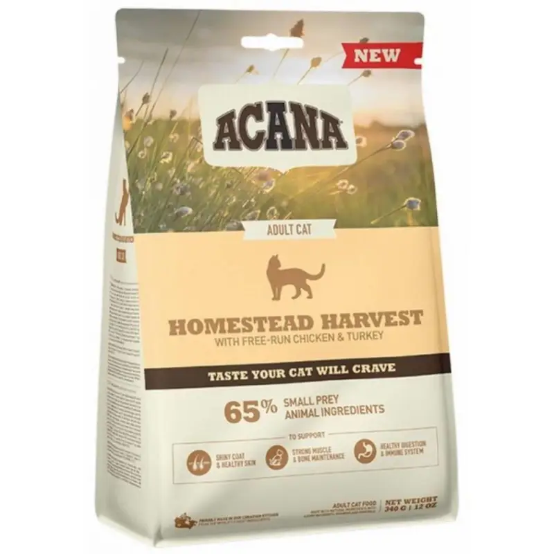 Vysoce Kvalitní ACANA Homestead Harvest Cat 340 g