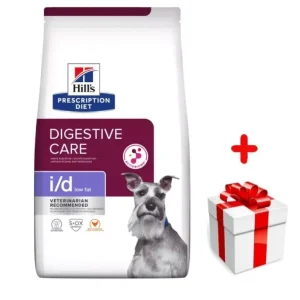 Originální HILL'S PD Prescription Diet Canine i/d Low Fat 12kg + PŘEKVAPENÍ ZDARMA !!!!