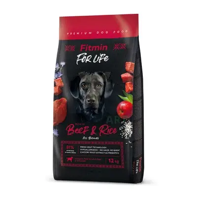 Fitmin Dog For Life Beef & Rice 12 kg + PŘEKVAPENÍ ZDARMA !!! Levný
