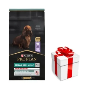 Purina PRO PLAN Grain Free Adult Small Mini Sensitive Digestion 7kg + PŘEKVAPENÍ ZDARMA !!! Speciální Cena