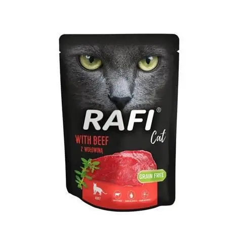 Dolina Noteci Rafi Cat Adult s hovězím masem 10x300g Expresní Doručení