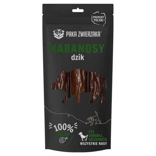 PAKA ZWIERZAKA - Kančí kabanosy 3 ks (80g) Pouze Dnes