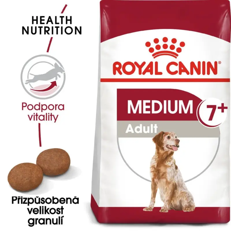 Tovární Cena ROYAL CANIN Medium Adult 7+ 2x15kg