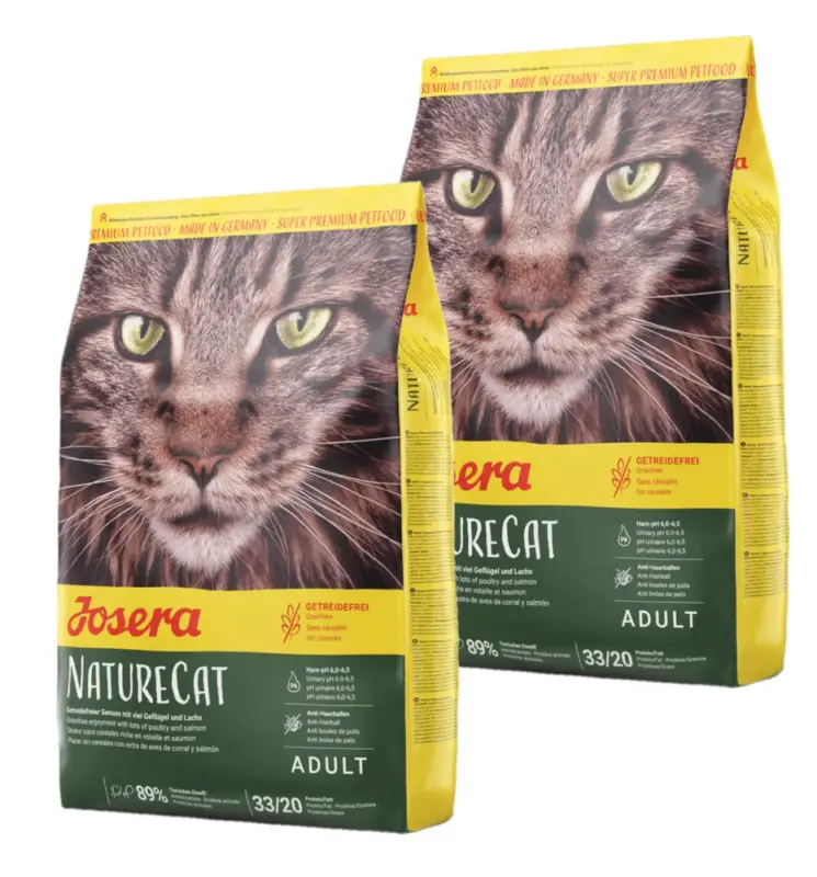 Dokud Zásoby Vydrží JOSERA NatureCat 2x10kg