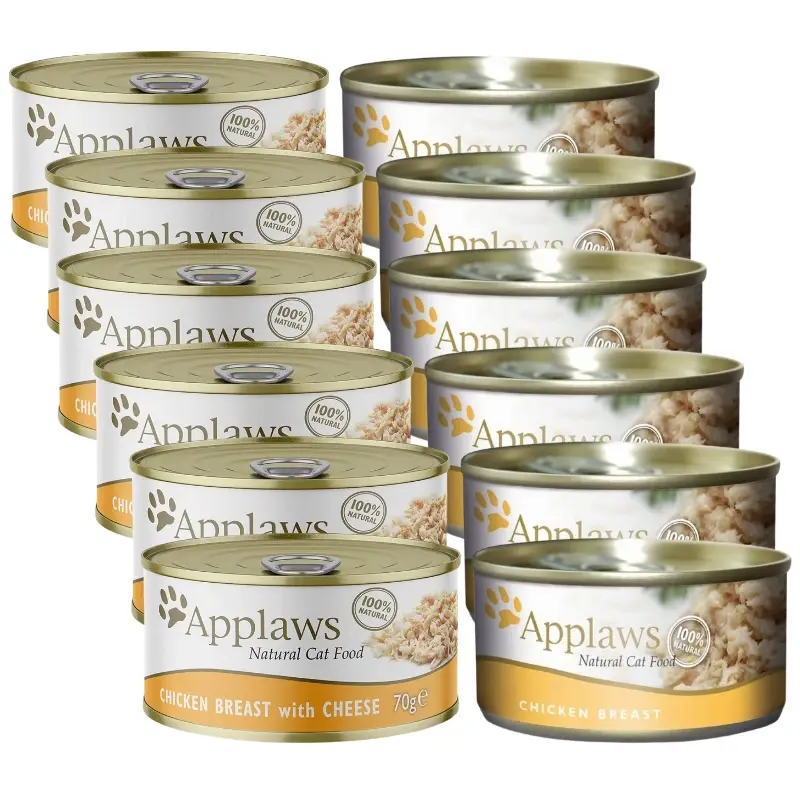 Aktuální Applaws Cat Mix příchutě 12x70g