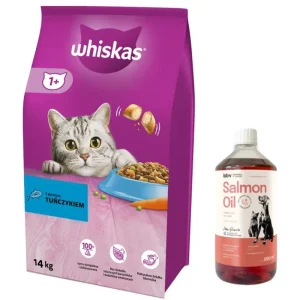Ihned K Objednání Whiskas Adult tuňák 14 kg +LAB V Lososový olej pro kočky 1000ml
