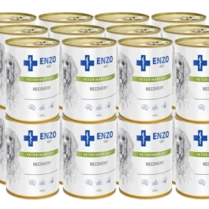 ENZO VET Recovery rekonvalescentní dieta pro psy 20x400g + 4x400g Gratis Poslední Šance