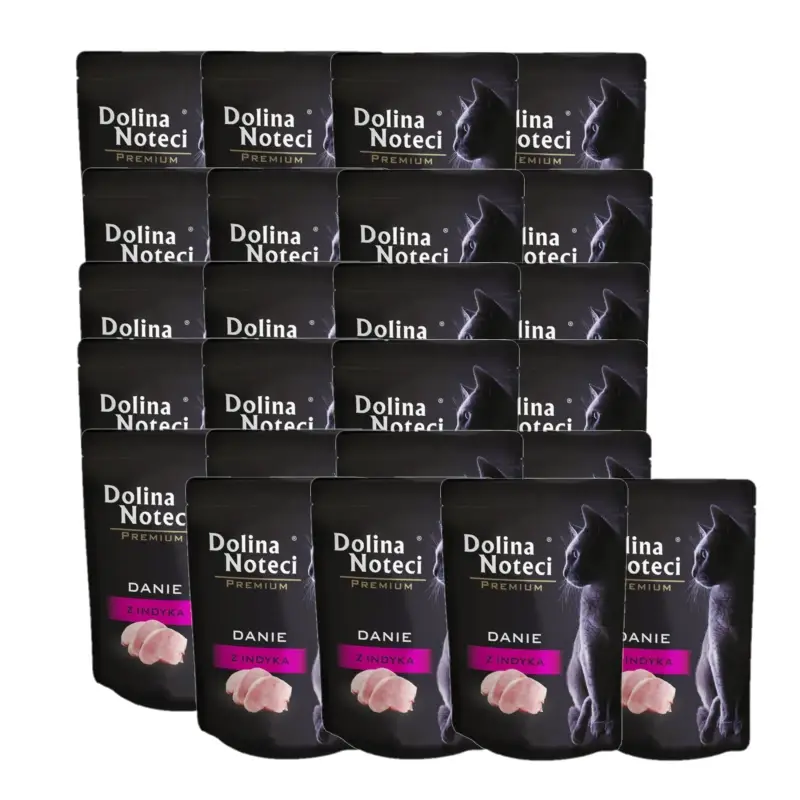 Dolina Noteci Prémiový pokrm z krůtího masa 24x85g Oblíbený