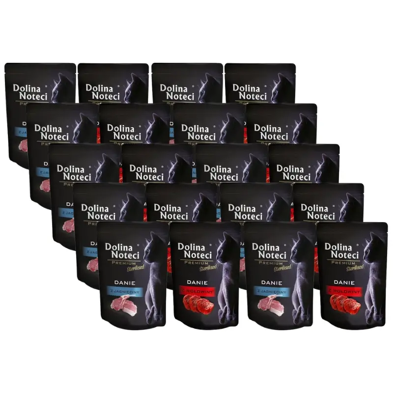 Přímo Od Výrobce Dolina Noteci Premium Sterilised Mix příchutě 20x85g