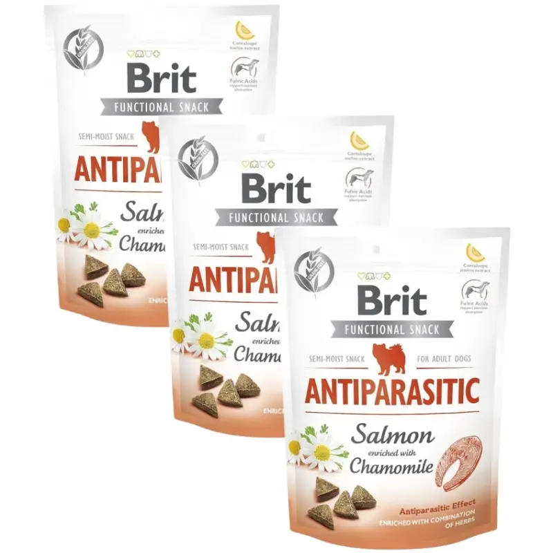 Must-Have BRIT CARE DOG FUNCTIONAL SNACK ANTIPARASITIC 3x150g