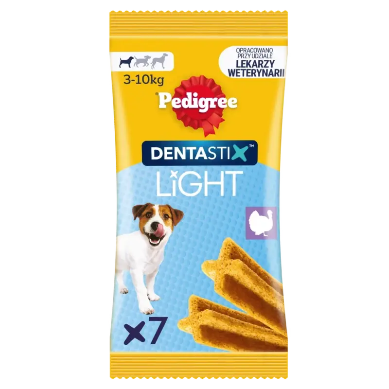 Pedigree Dentastix Light Dental Chews Pamlsky pro psy malých plemen 7 ks - 58g Nejlepší Volba