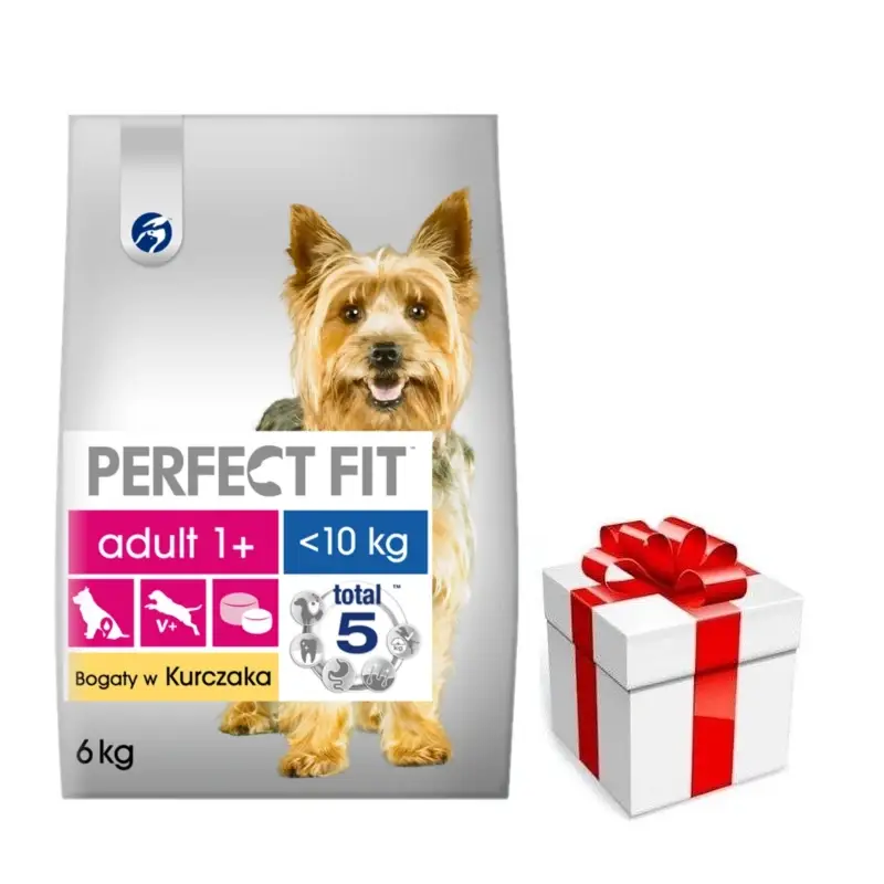 PERFECT FIT (Adult 1+) 6kg suché krmivo bohaté na kuřecí maso pro psy malých plemen + překvapení pro psa ZDARMA Přímo Od Výrobce