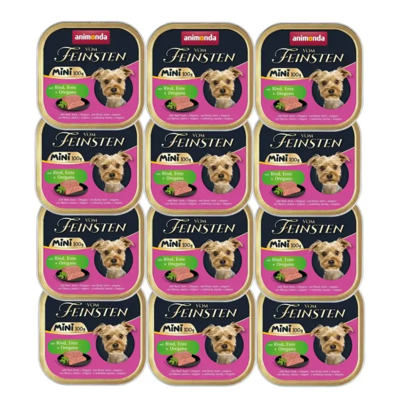 Ihned K Objednání ANIMONDA Vom Feinsten mini adulthovězí maso 12x100g