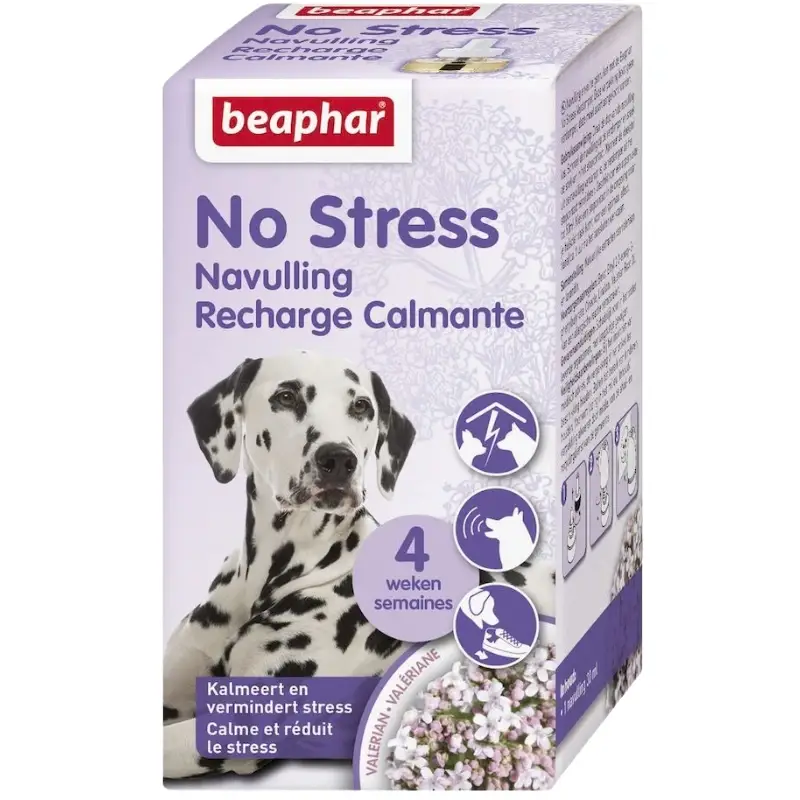 Dokud Zásoby Vydrží Beaphar No Stress Calming Refill Dog – náplň do difuzéru 30 ml