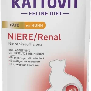 Nízká Cena Kattovit Niere/Renal Paštika z kuřete 85 g sáček