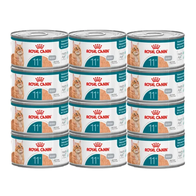 Cenově Výhodný ROYAL CANIN mokré krmivo pro kočky, Senior Ageing 11+, plechovka 12x85g
