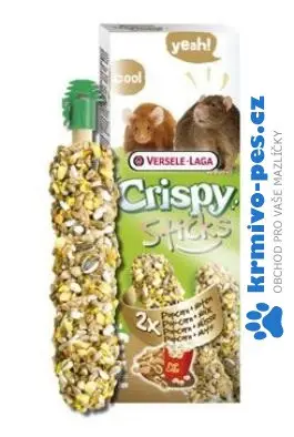 Poslední Šance VL Crispy Sticks pro potkany/myš Kukuřice/ořech 110g