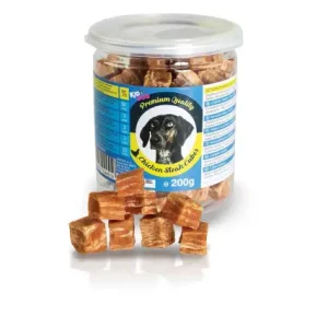 KIDDOG kuřecí masíčko v kostičce - PREMIUM QUALITY 200 g dóza Bezpečná Platba