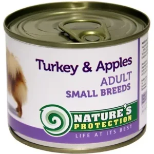 Hit Sezóny Nature's Protection Dog konz.Small krůta/jablko 200g